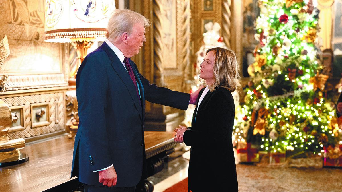 Meloni's surprise visit to Mar-a-Lago