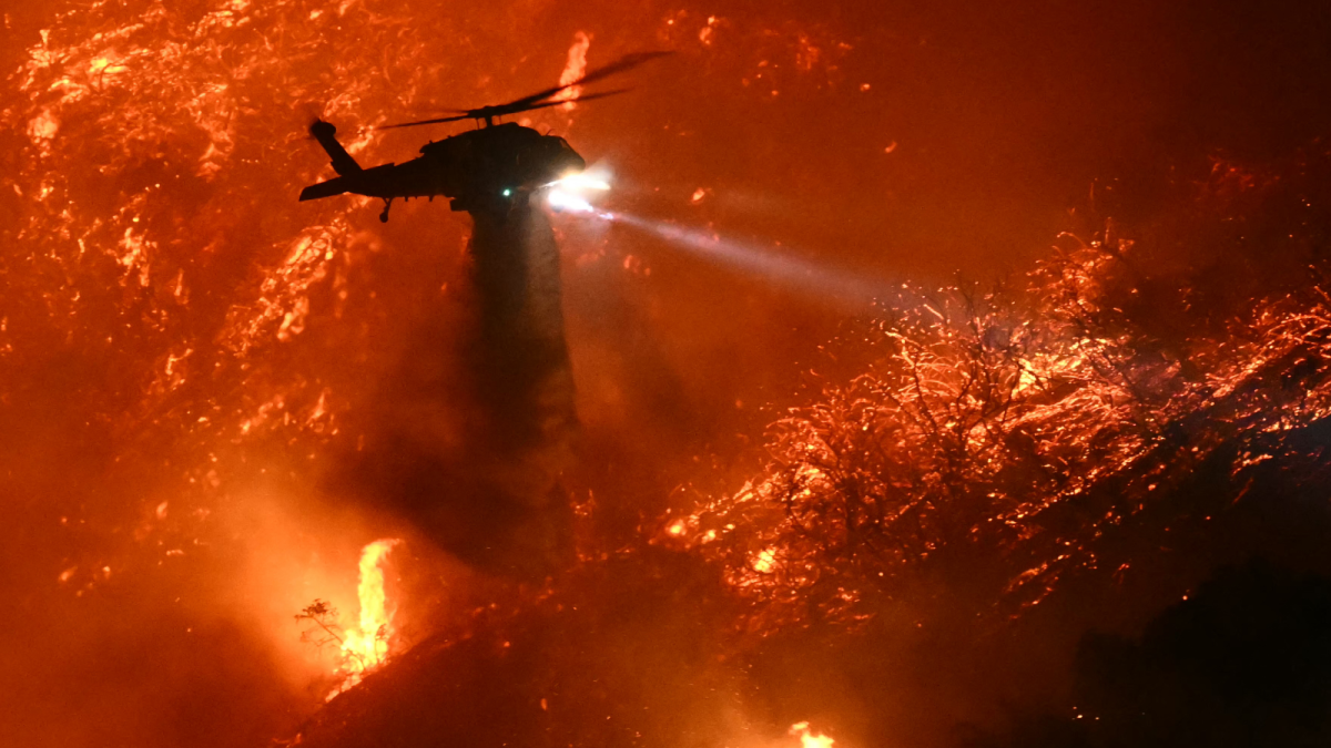 The death toll from fires in Los Angeles, California, rises to 16; 13 missing are reported