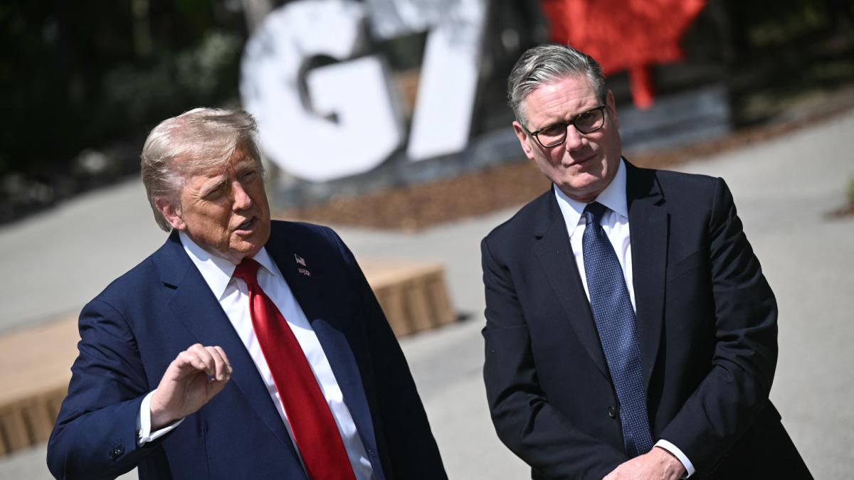 Trump reprocha a Starmer haber tardado en autorizar uso de una base británica contra Irán