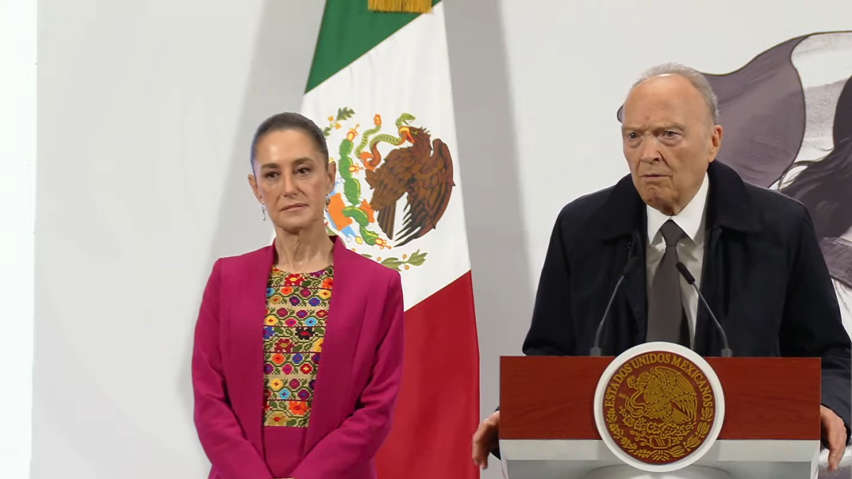 Sheinbaum habla sobre posible renuncia de Gertz Manero a la FGR; "recibí una carta del Senado", dice