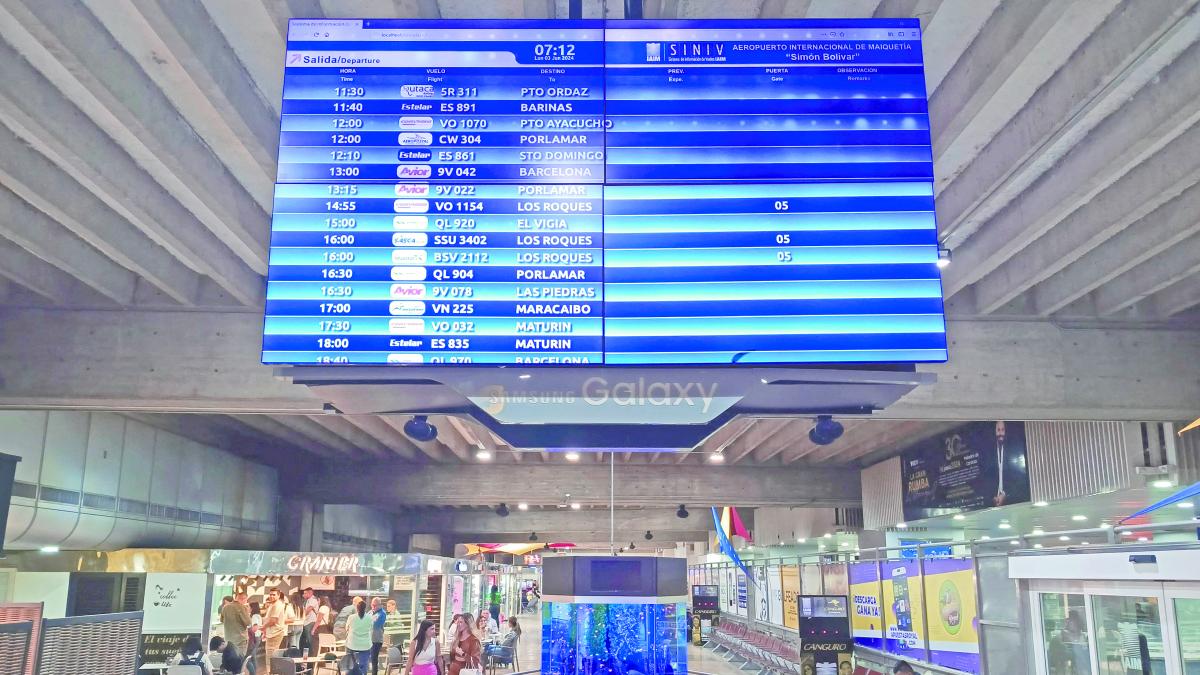 Venezuela revoca concesión a seis aerolíneas extranjeras