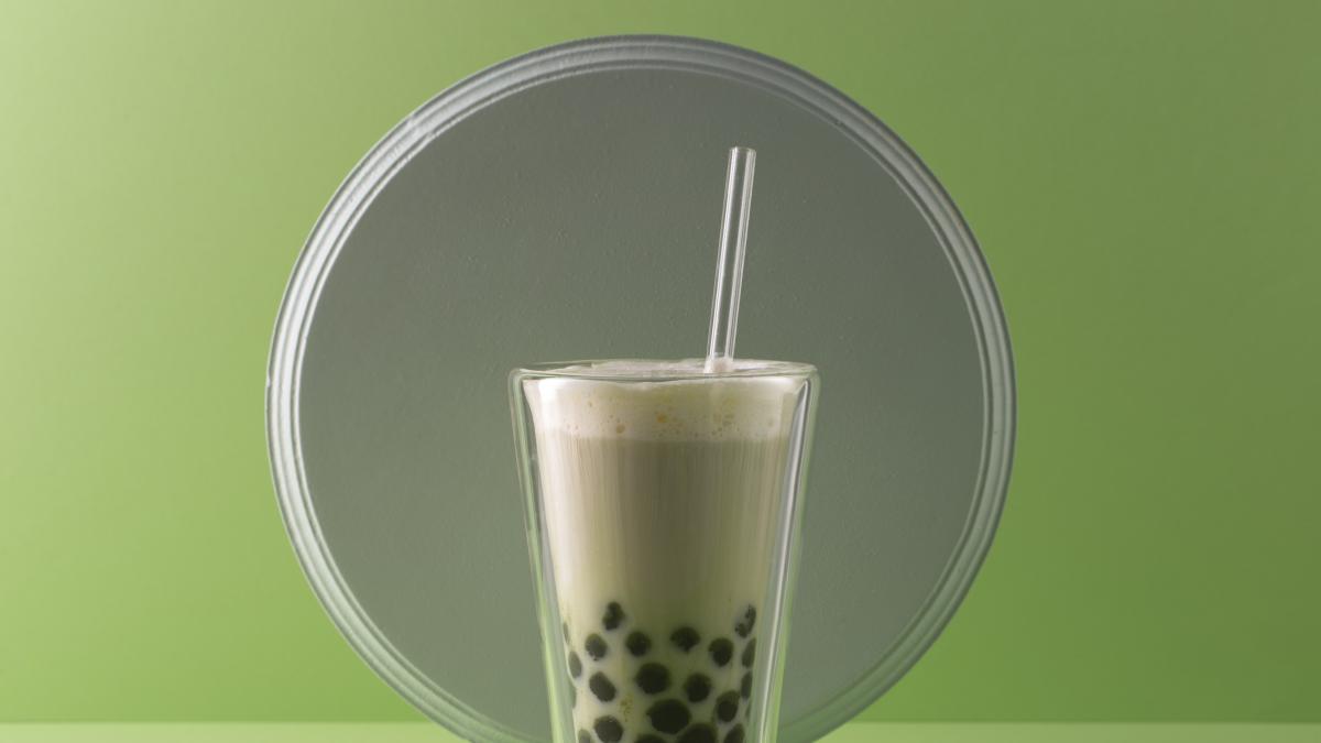 Bubble tea navideño de matcha: receta fácil con sabores de temporada