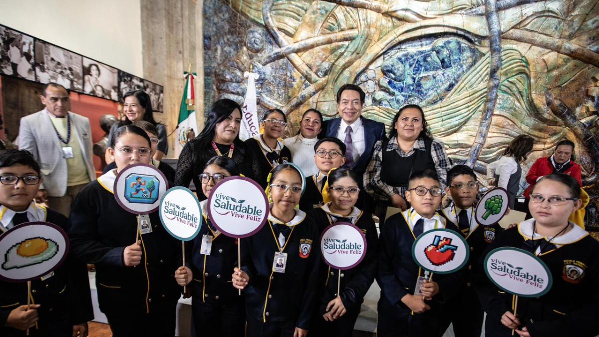 Vive saludable, vive feliz ha permitido valorar salud de más de 7.6 millones de estudiantes de Educación Básica: Mario Delgado