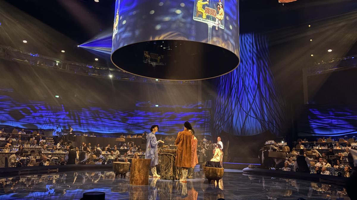 Cirque du Soleil apuesta por la alta cocina en LUDÕ: Cuando la cena es parte del show