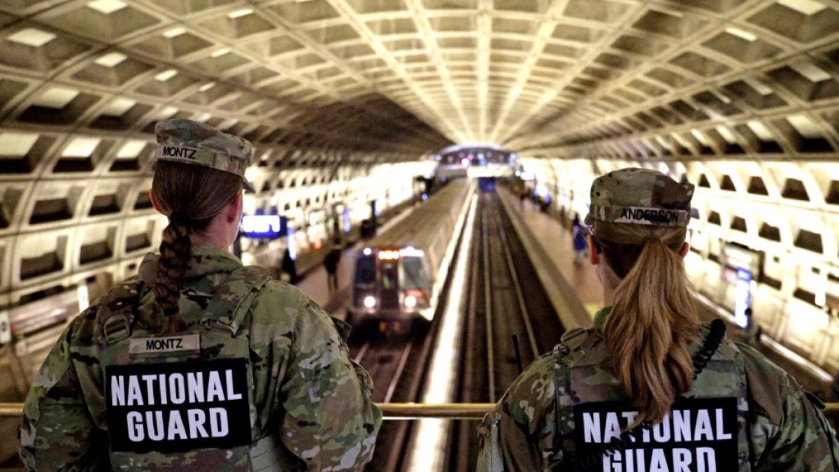 Un tribunal de EU autoriza el despliegue de la Guardia Nacional en Washington DC