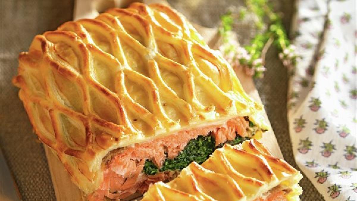 Receta de Wellington de salmón, el plato elegante para la cena de Navidad