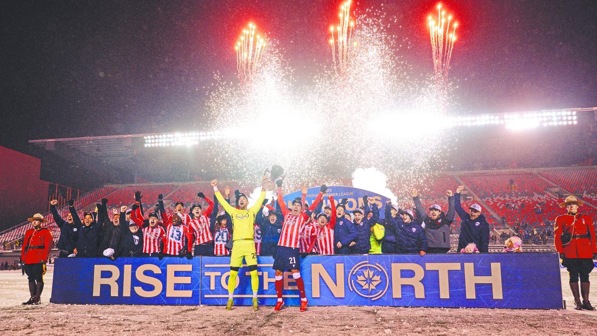 Atlético Ottawa bajo su nevada más valiosa