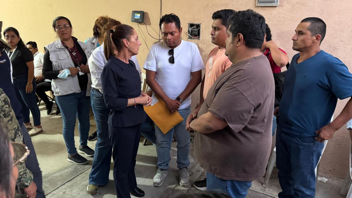 Sheinbaum asegura que 30,000 pesos no sustituyen la reparación integral a víctimas de Tren Interoceánico