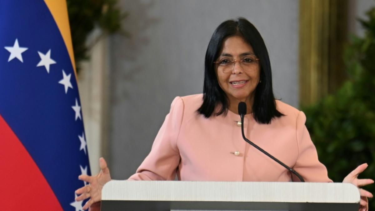 Presidenta interina de Venezuela prevé aumento del 55% en la inversión petrolera para 2026