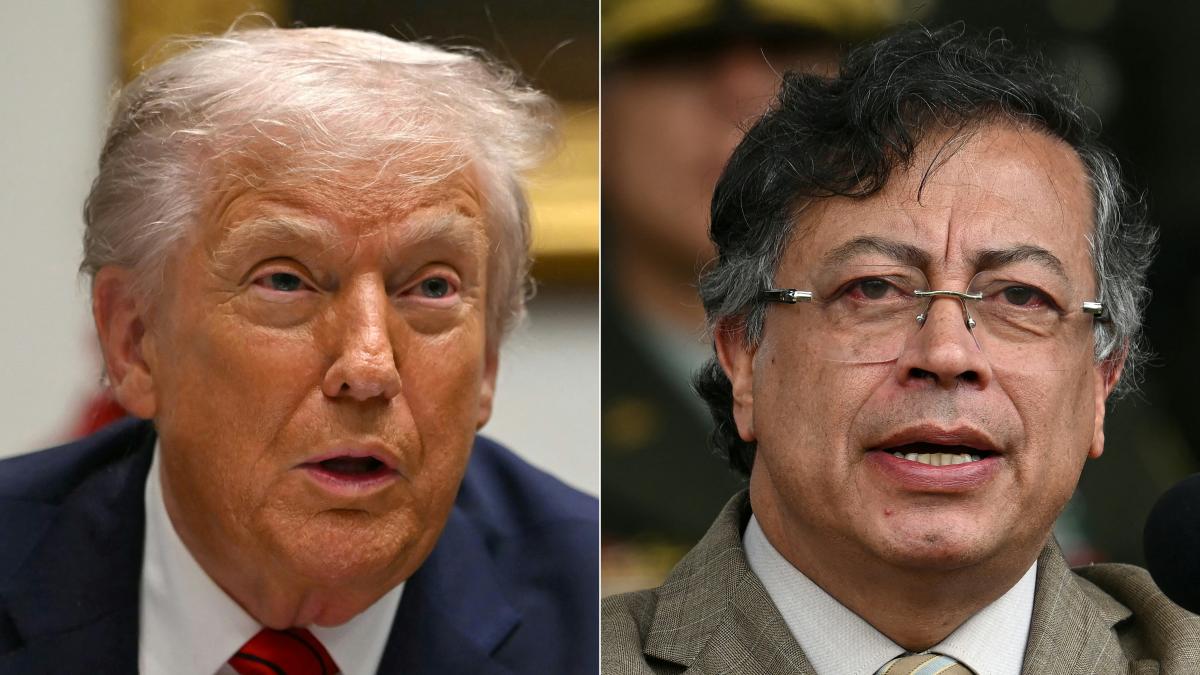 Trump y Petro sostienen llamada "cordial" en medio de amenazas de EU a Colombia