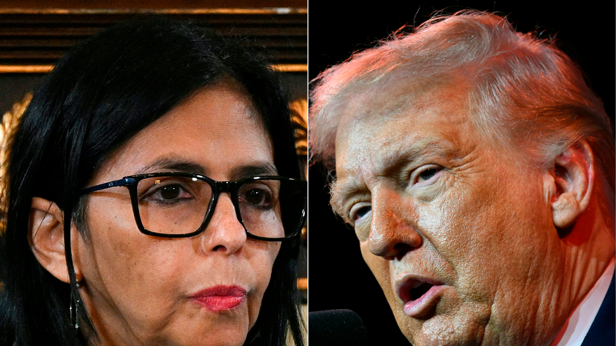 Trump conversa con la presidenta interina de Venezuela, Delcy Rodríguez