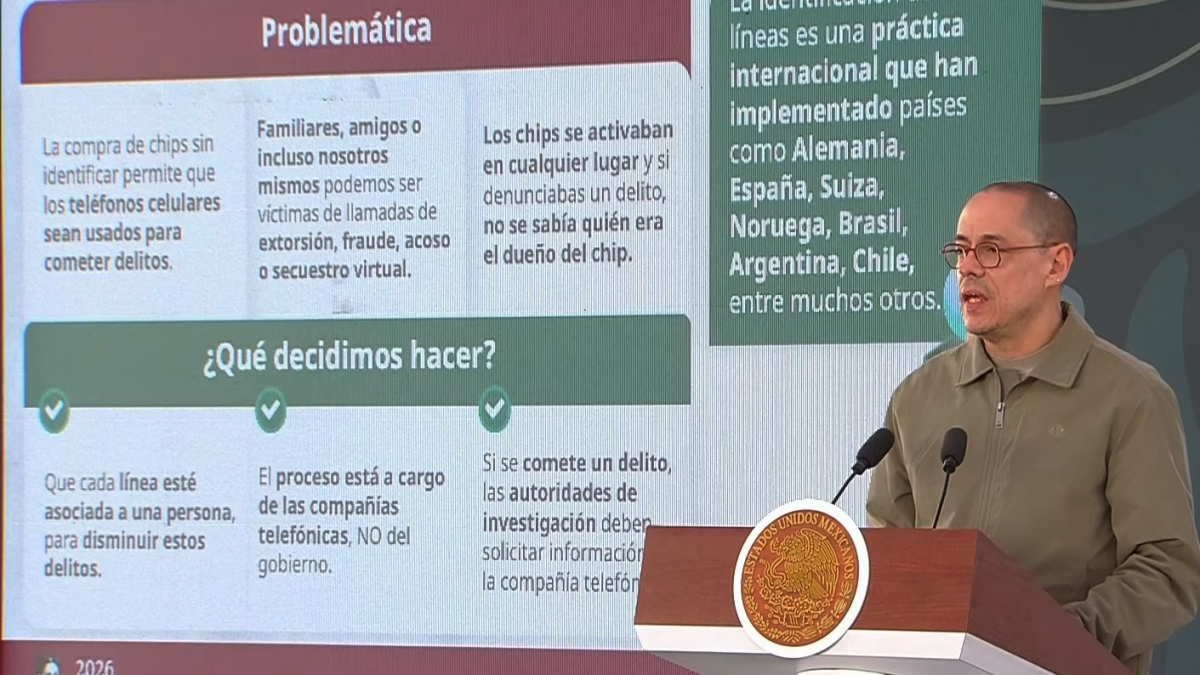 Merino aclara dudas sobre registro de líneas telefónicas; ya van más de 2.1 millones inscritas