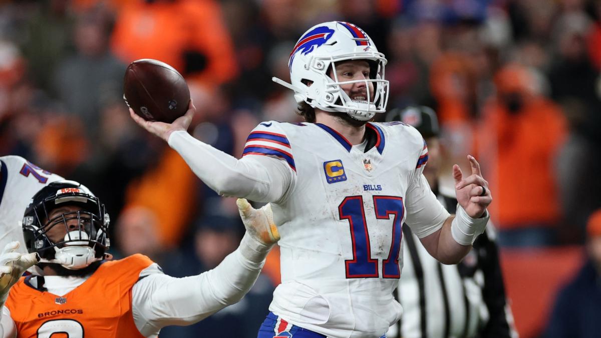 Broncos eliminan a Bills en la prórroga en una noche aciaga de Allen