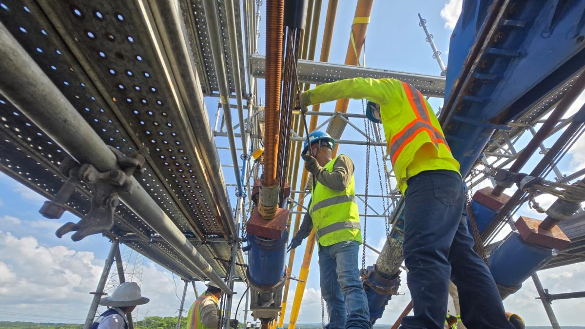 Rehabilita SICT Puente "Antonio Dovalí Jaime" en Veracruz; registra 79% de avance