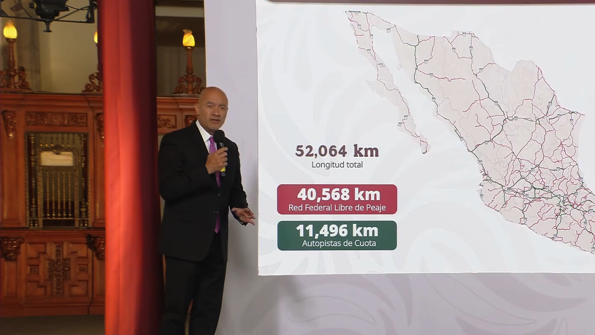 Gobierno destinará 50,000 millones de pesos al Programa Nacional de Conservación de Carreteras