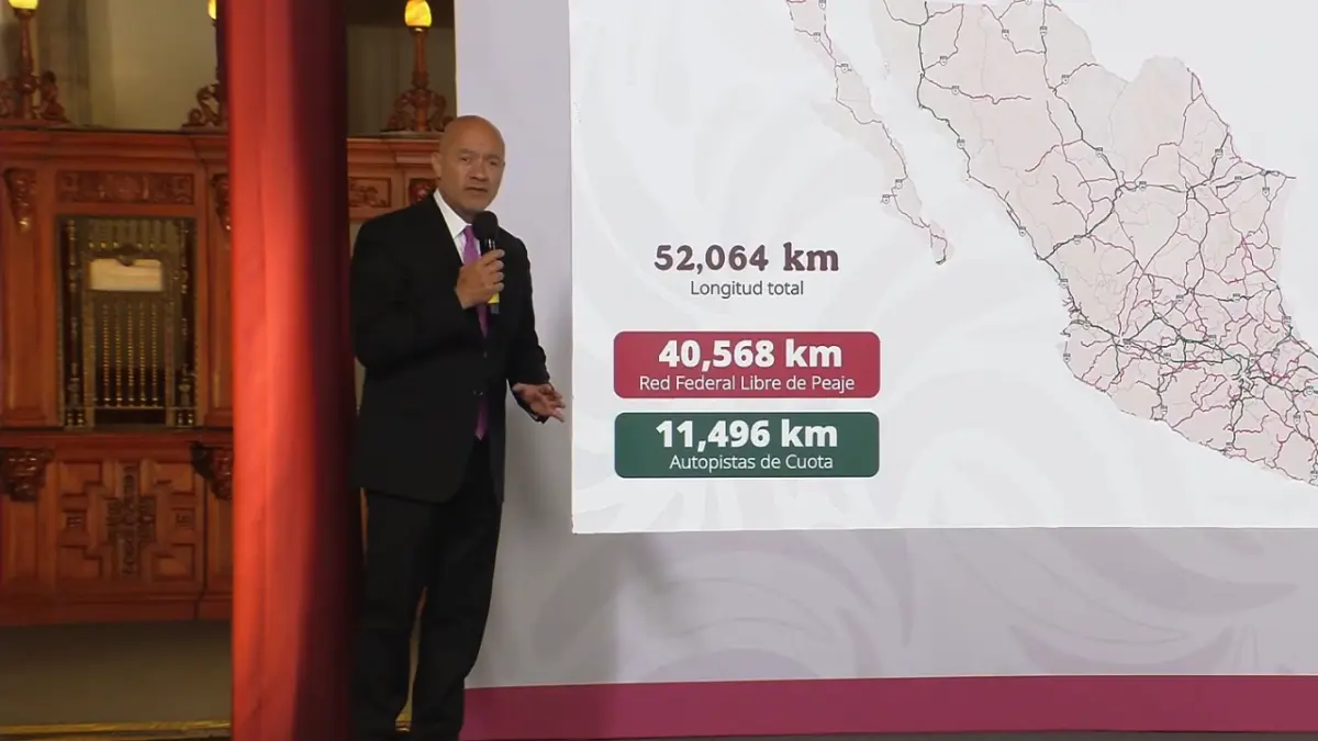 Gobierno destinará 50,000 millones de pesos al Programa Nacional de Conservación de Carreteras
