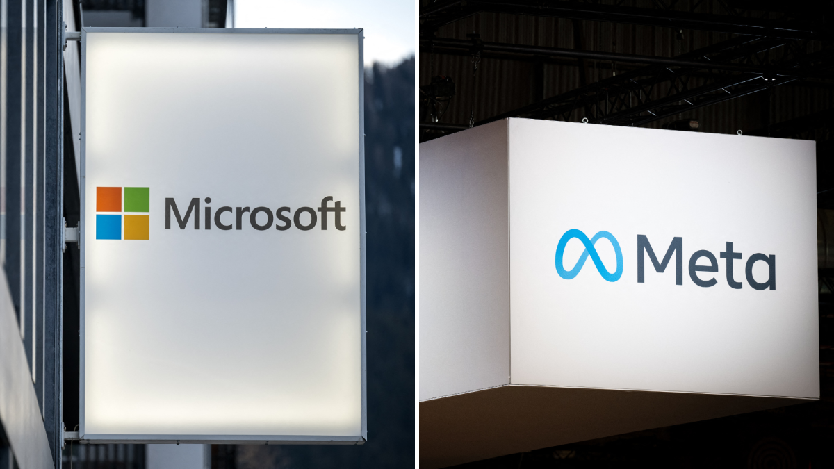 Microsoft y Meta reportan mejores resultados de lo previsto en el cuarto trimestre de 2025