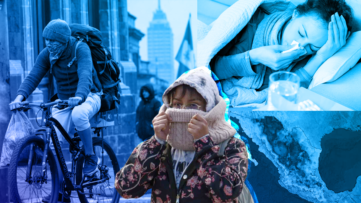 Temporada de frío deja hasta ahora siete muertos y 51 enfermos en México