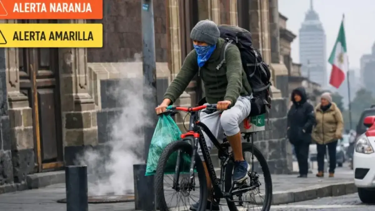 CDMX activa alertas por frío y heladas