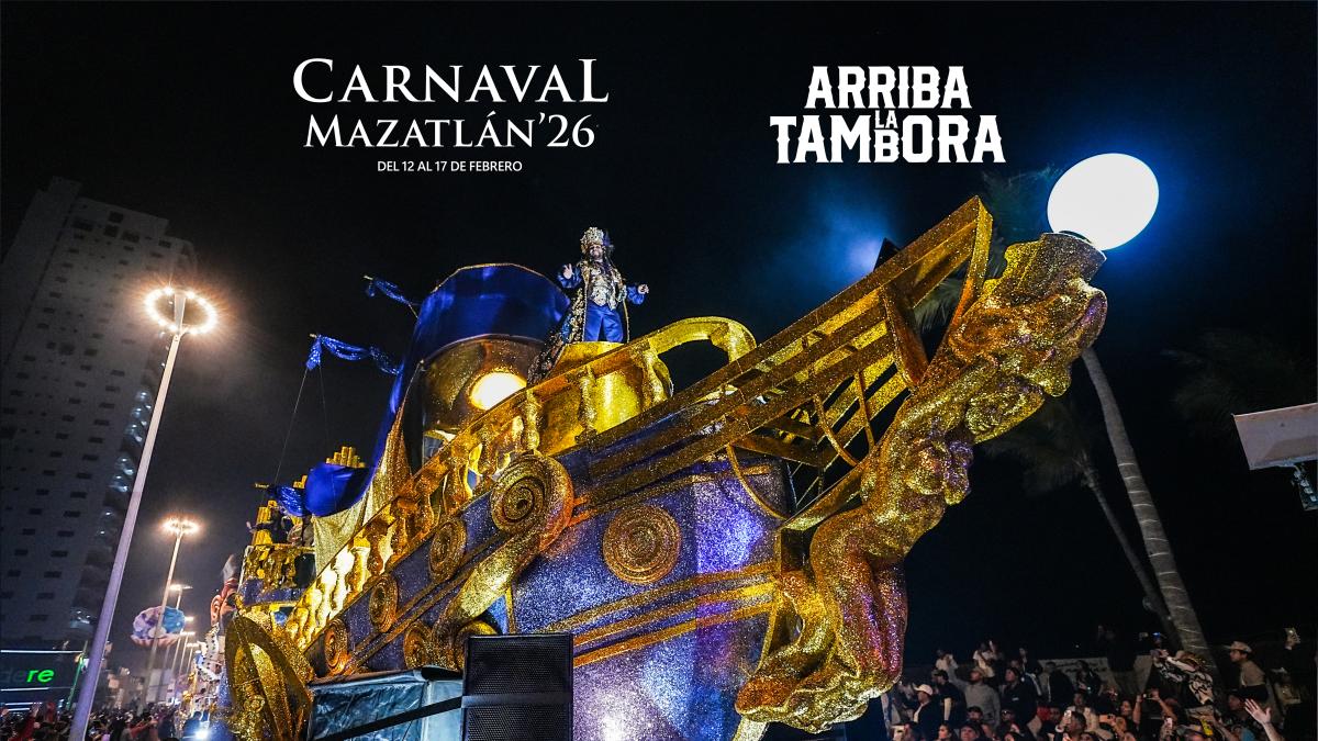 Carnaval de Mazatlán 2026: Estiman derrama de 1,200 millones de pesos y ocupación hotelera casi total