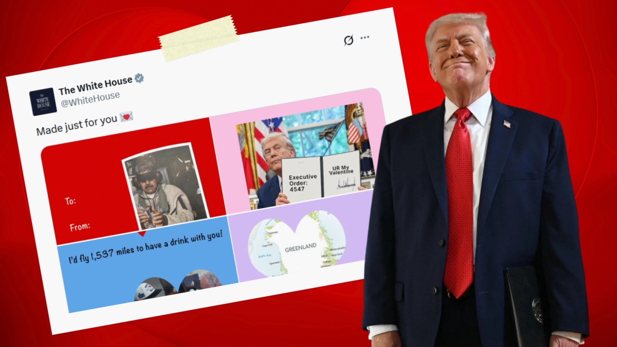 “Capturaste mi corazón”: el post sarcástico de San Valentín de la Casa Blanca que aludió a Maduro