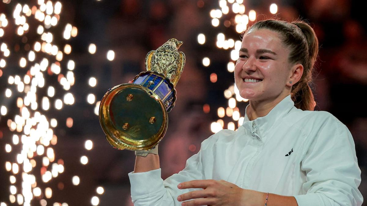 Karolina Muchova es la primera campeona WTA 1000 de 2026