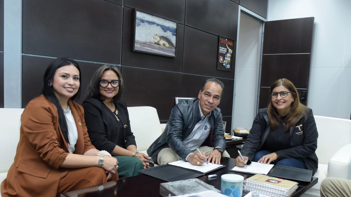 Unen esfuerzos SEDUMA y Tec Nuevo Laredo para mejorar imagen urbana y habitabilidad