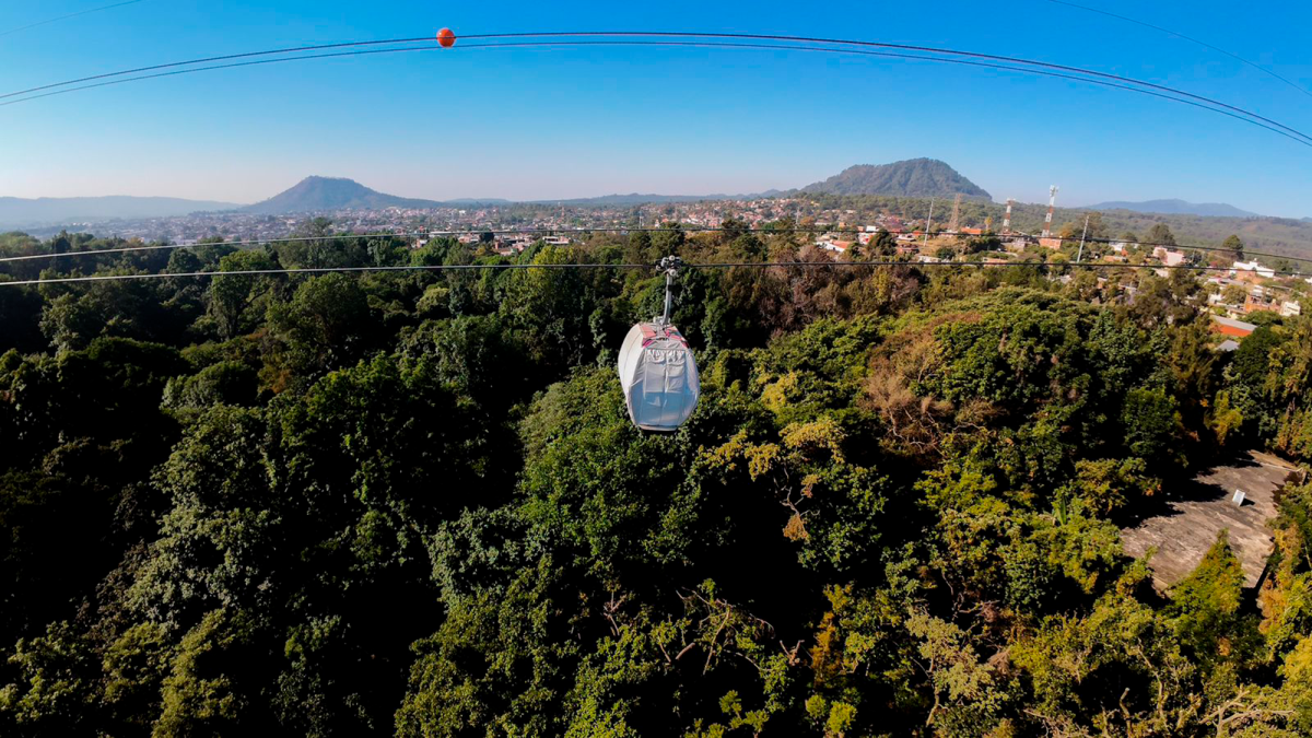 Teleférico con certificación internacional arrancará en Uruapan; sin contratar deuda