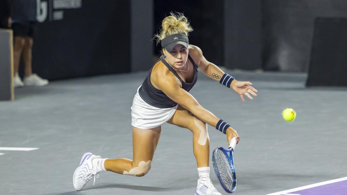 Renata Zarazúa se despide temprano del Mérida WTA 500