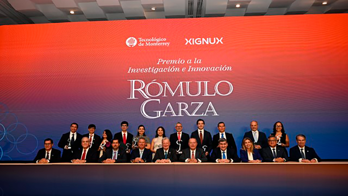 Tec de Monterrey celebra 51 años del Premio Rómulo Garza a la innovación