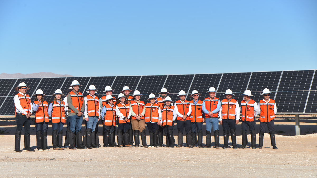 Legisladoras y legisladores constataron avances en la Central Fotovoltaica Puerto Peñasco, el proyecto solar más grande de América