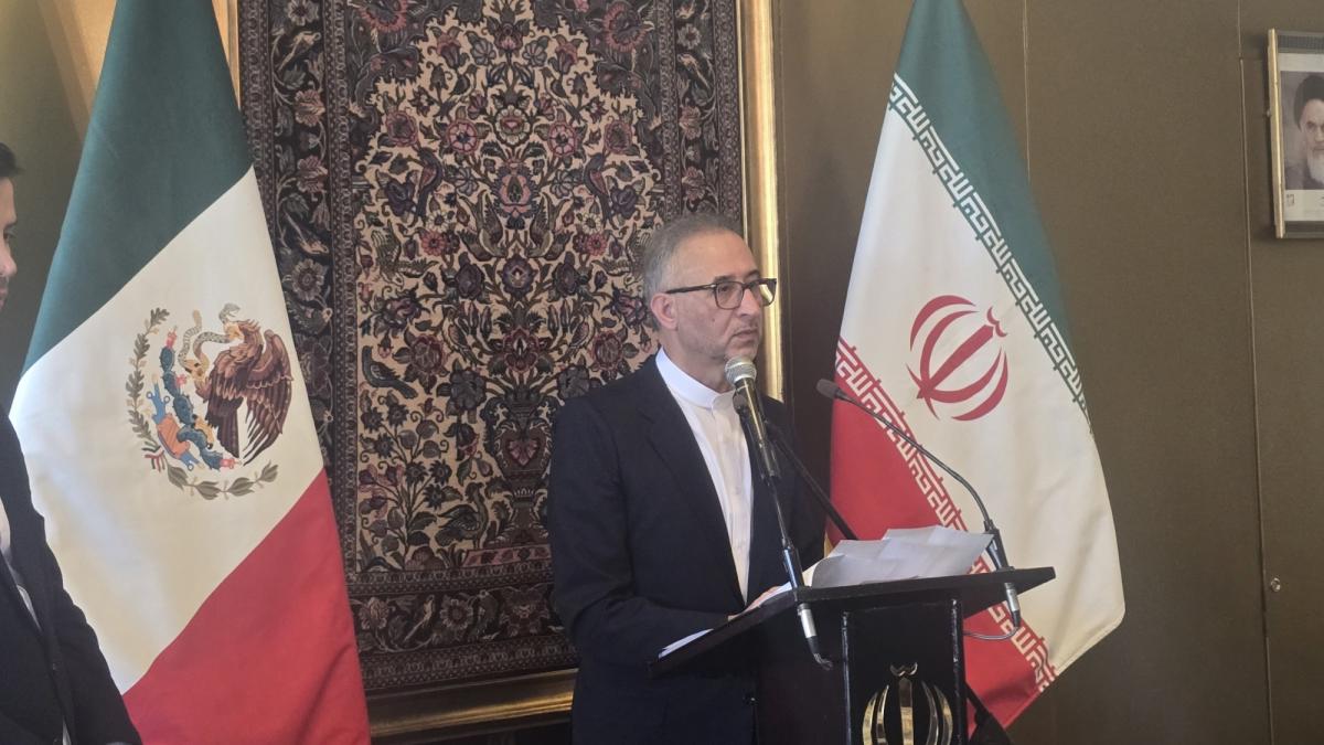 Embajador de Irán en México niega muerte de Jamenei tras bombardeos de EU e Israel