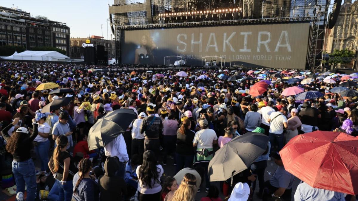 Shakira envía mensaje a sus fans antes del concierto en el Zócalo: “Esta noche prometo darles todo”