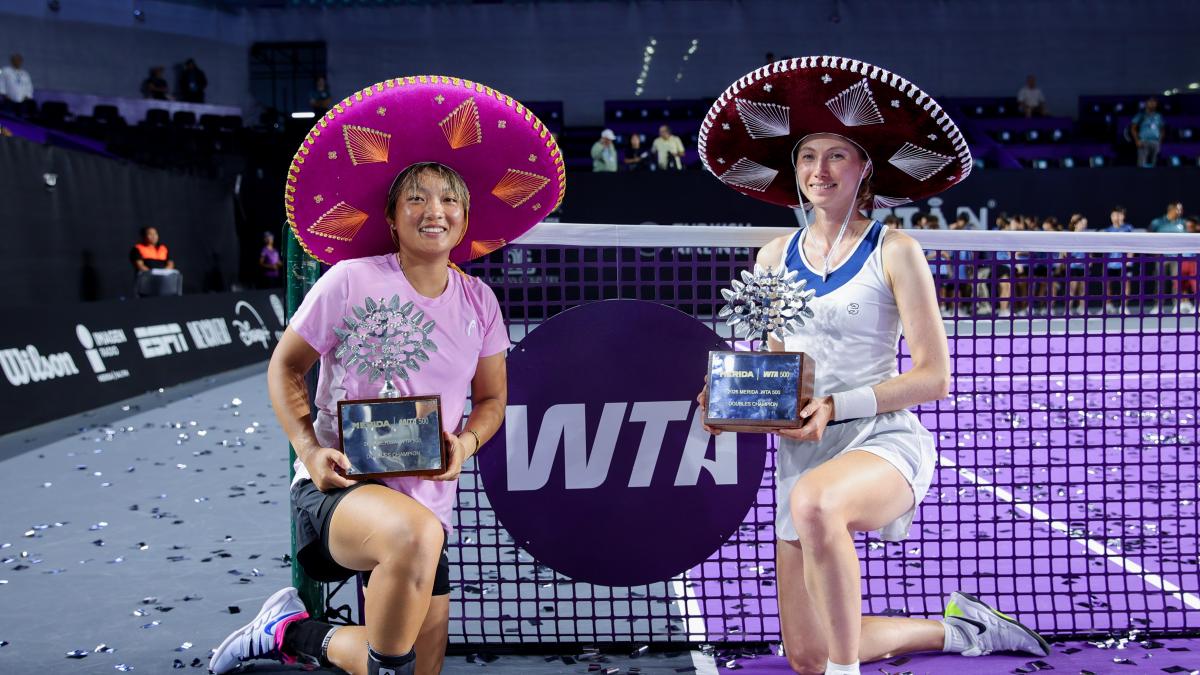 Cristina Bucsa firmó doblete histórico en WTA Mérida