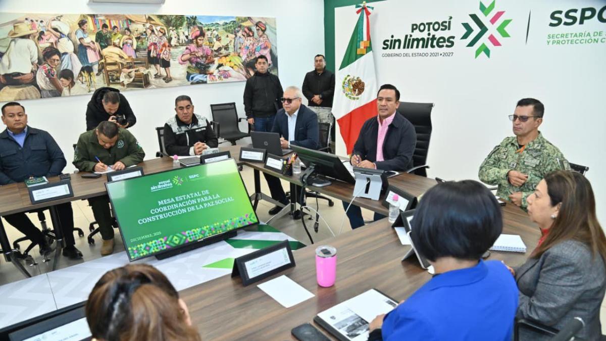San Luis Potosí destaca a nivel nacional por su reducción de delitos de alto impacto