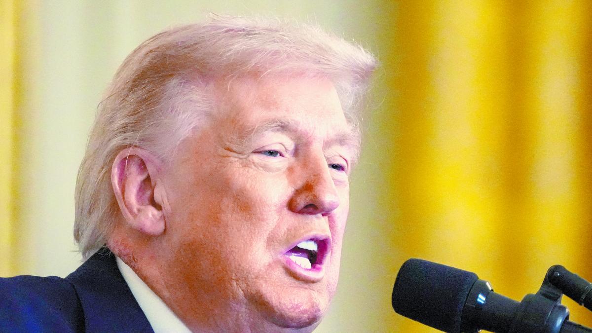 Donald Trump le dice al mundo que no es cobarde