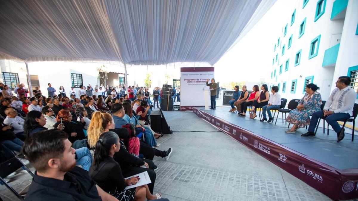 Infonavit inicia entrega de Vivienda para el Bienestar en Colima