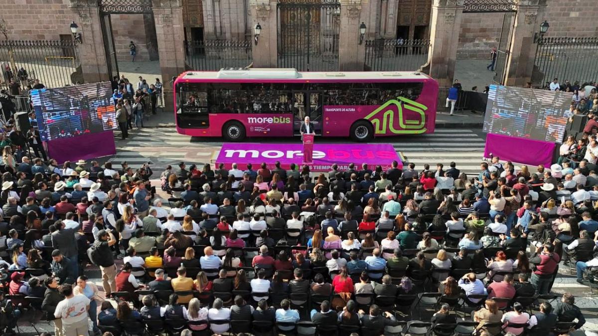 Michoacán destina más de 7,000 millones de pesos para modernizar su transporte público