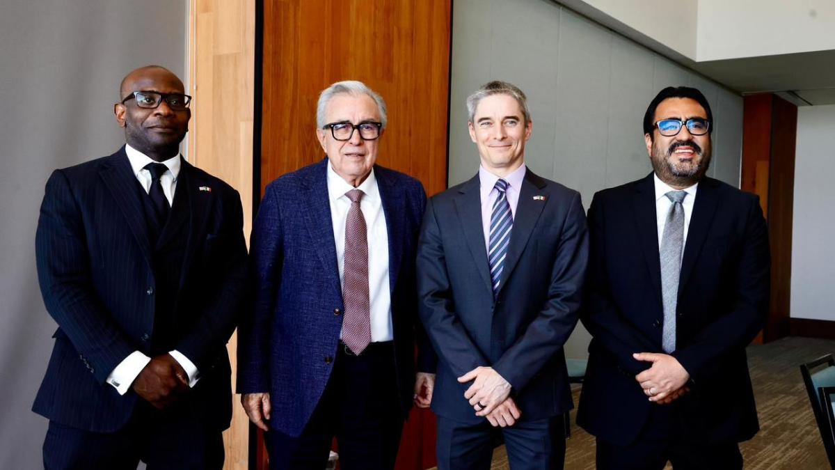 Rocha Moya estrecha lazos de cooperación con el Cónsul General de EU en Hermosillo, Drew Hoster