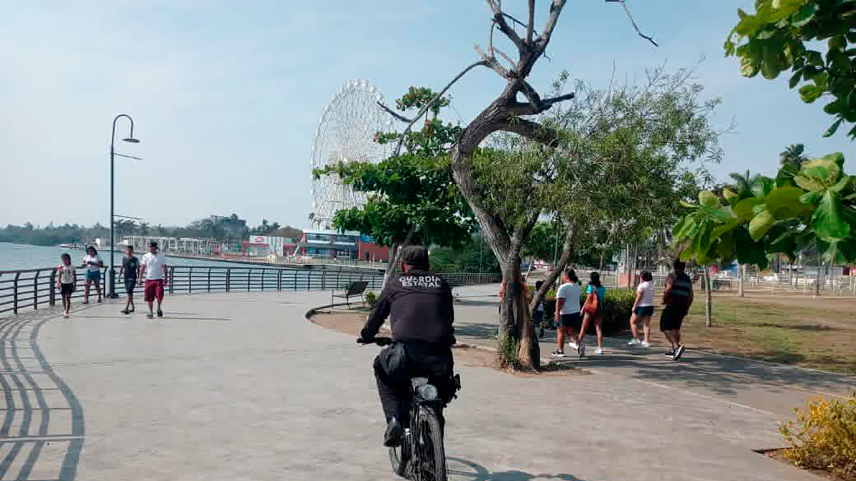 Refuerza vigilancia Guardia Estatal en sitios turísticos y carreteras de Tamaulipas