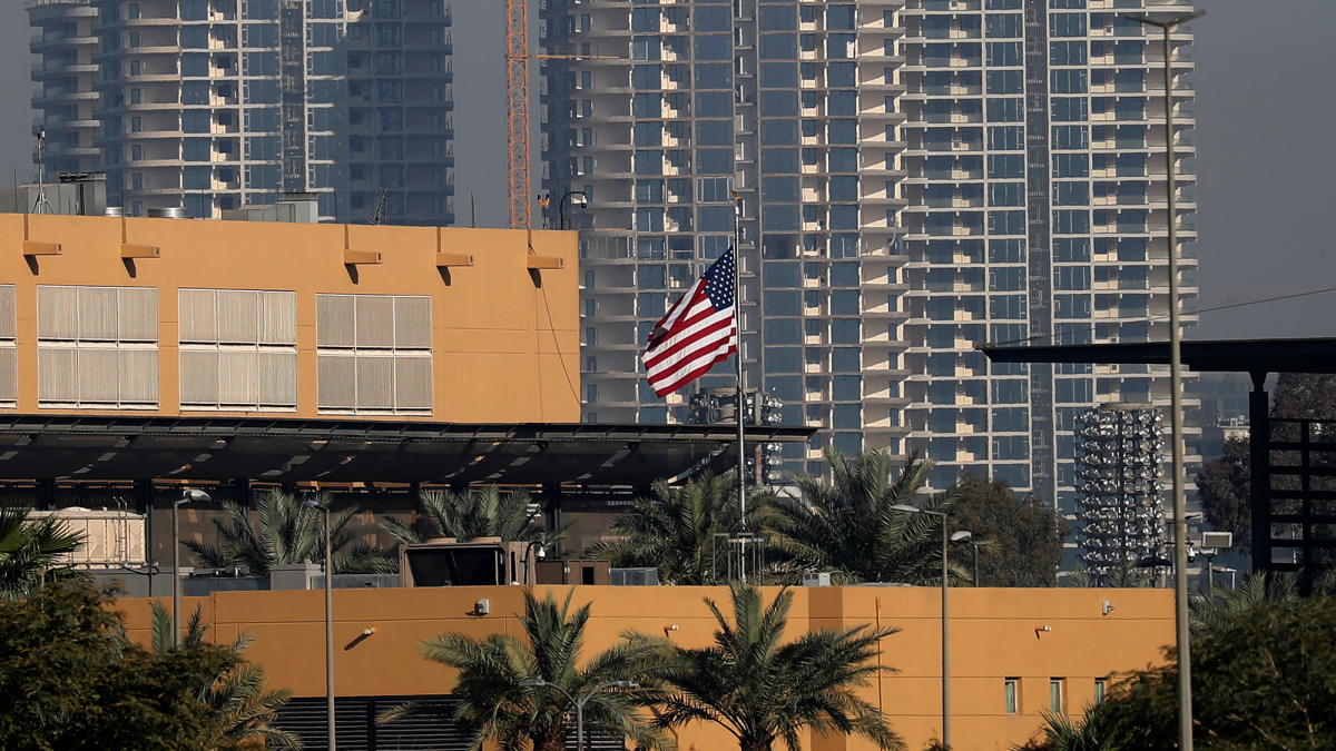 Autoridades de Irak reportan nuevo ataque en las inmediaciones de la embajada de EU en Bagdad