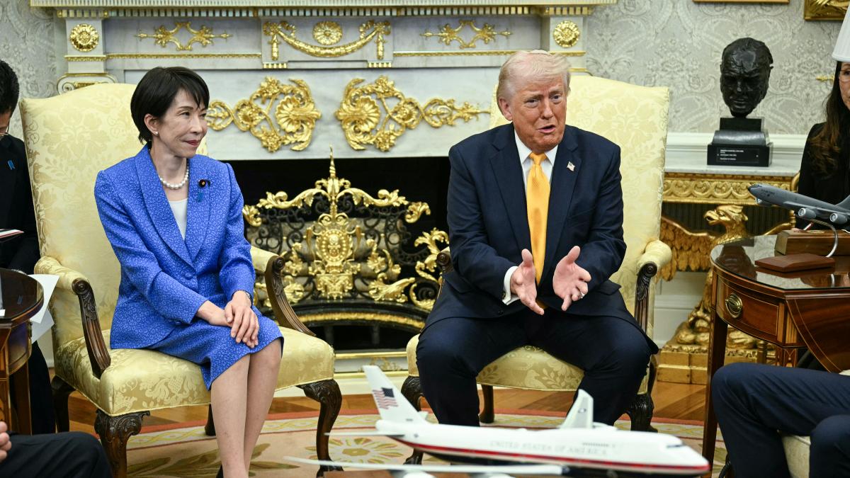 Trump elogia a Takaichi y dice que Japón está dando un "paso al frente" sobre Irán