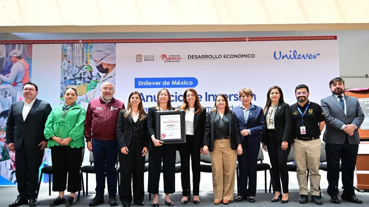 Impulsa inversión de Unilever liderazgo del Estado de México en industria alimentaria