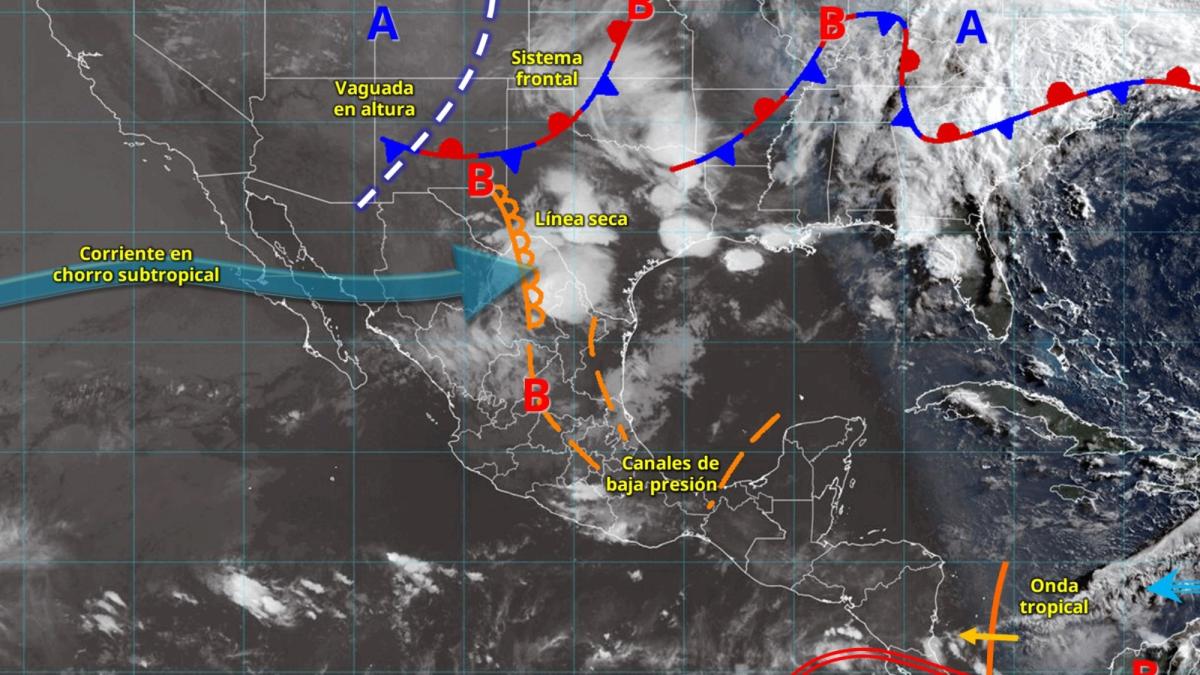 Clima HOY 23 de mayo: lluvias fuertes, posible granizo y calor de hasta 45 grados en varios estados