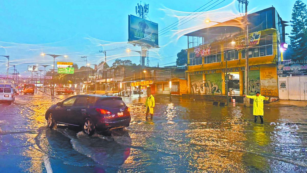 Cayeron 42 millones de metros cúbicos en CDMX