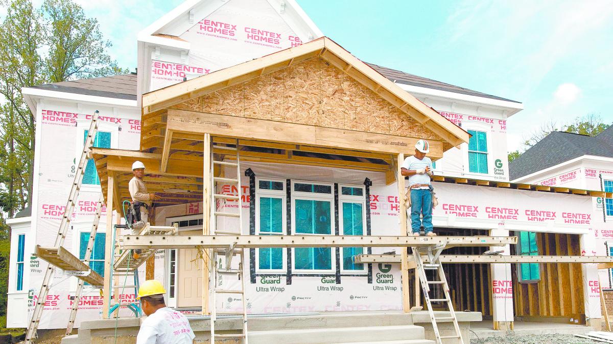 Confianza de constructores de viviendas en EU cayó