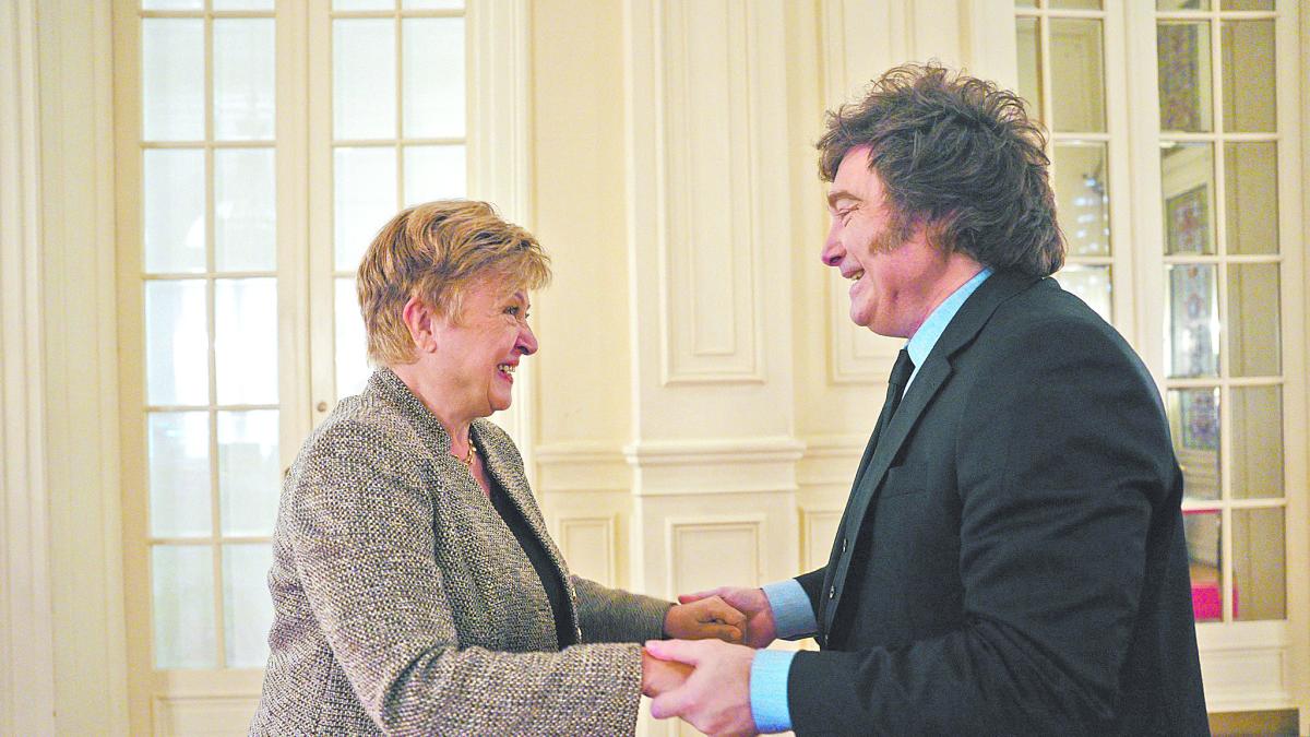 Georgieva respalda a Milei y destaca avances en economía argentina