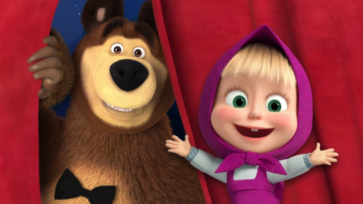 Ucrania le declara la guerra a "Masha y el Oso" por propaganda rusa para los más pequeños