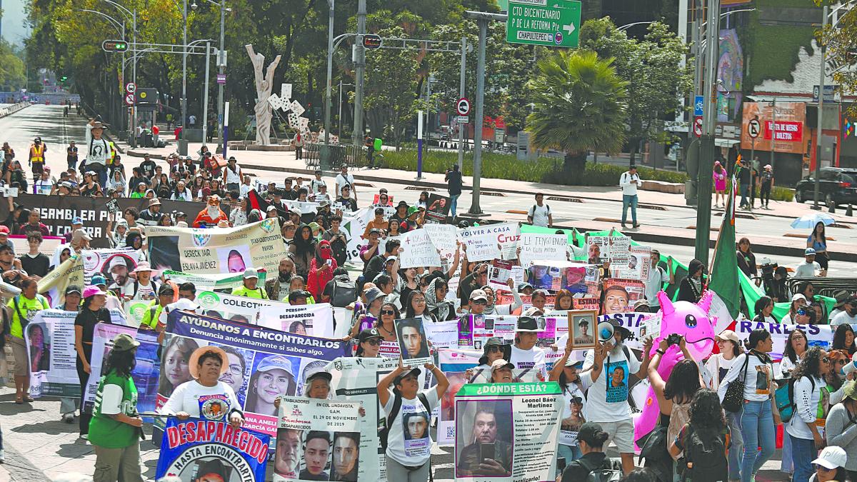 Marchan en 16 estados por crisis de desapariciones