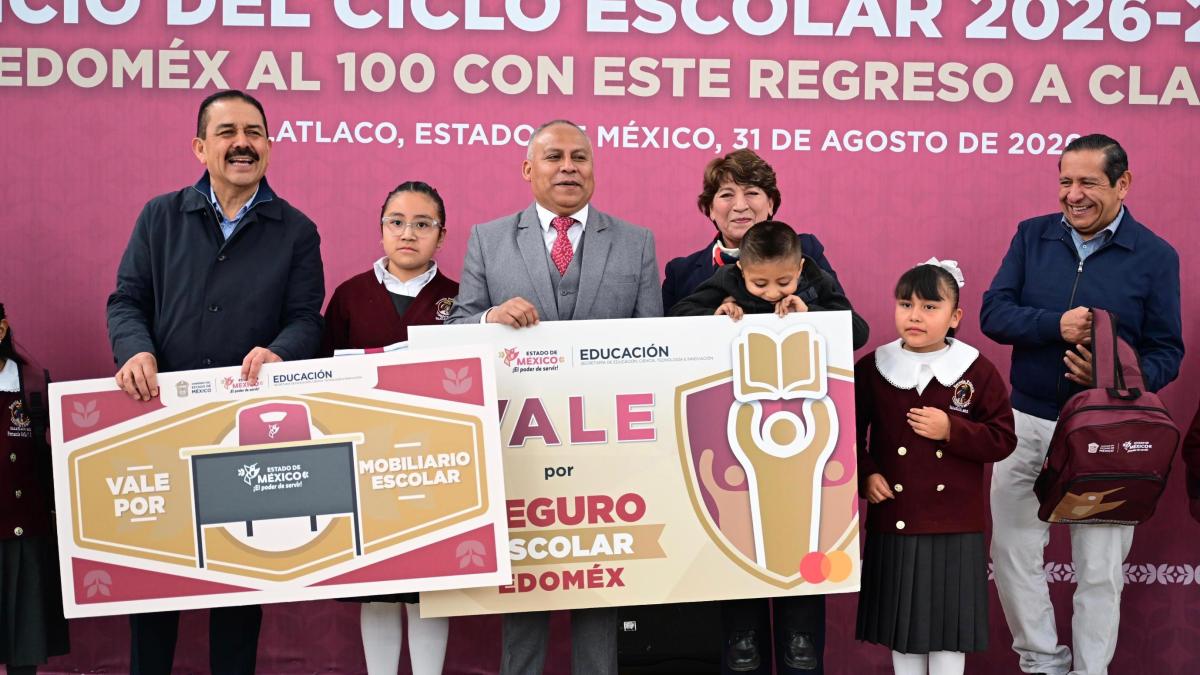 Más de 4.2 millones de estudiantes mexiquenses y más de 259 mil docentes protegidos con despliegue de seguridad